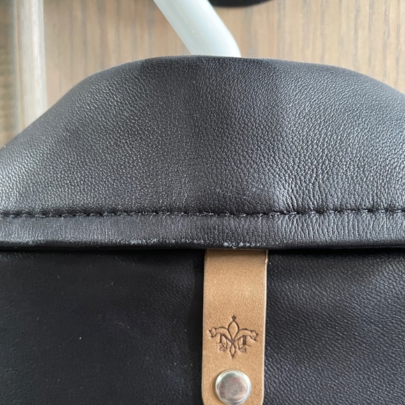 Black Leather Mackage Moto Jacket XS - Picture 7 of 7